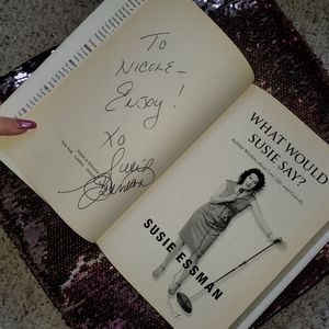 "What Would Susie Say?" Autographed Boom